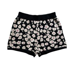 UGG Shaina Knit Lifestyle Lounge Shorts Black/Pink/White‎ Size L